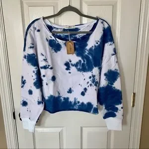 NATURAL LIFE Tops Natural Life Palmer Tiedye Sweatshirt New